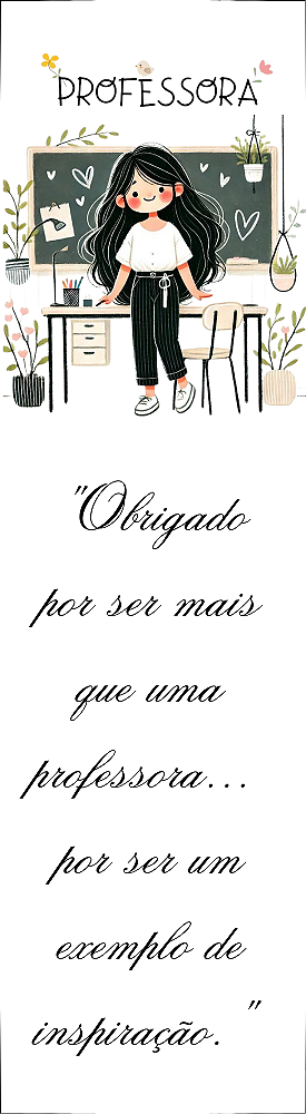 KIT C/24 MARCADOR DE LIVROS C/ TASSEL  PROFESSORES