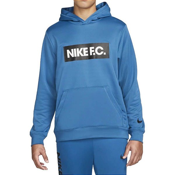 Jaqueta Moleton Nike Masculina Azul