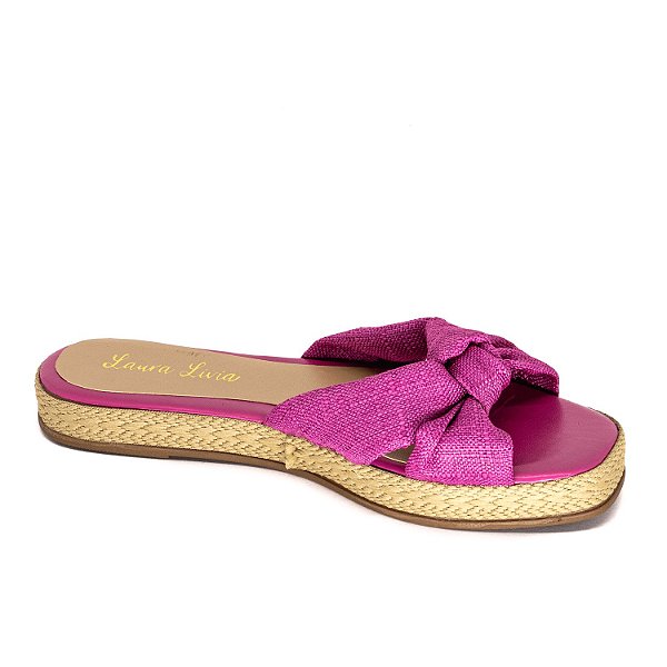 Tamanco Slide Laura Livia Feminina Pink - Lumman Calçados | Sua Sapataria  Online
