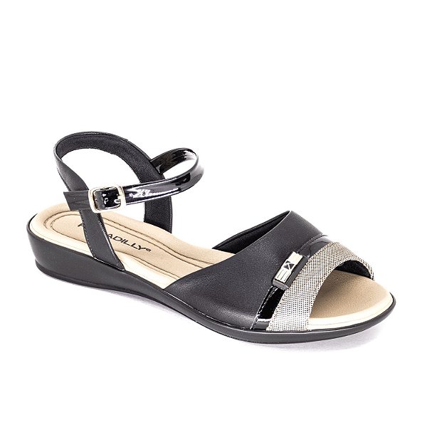 Sandália Anabela Piccadilly Adereço Joanete - Nude - GLAMI.com.br