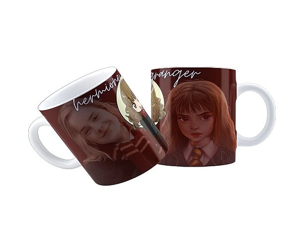 Caneca Cerâmica Branca Personalizada Sublime Harry Potter - Hermione Granger