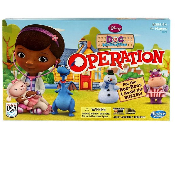 Jogo Operando Doutora Brinquedos - Hasbro