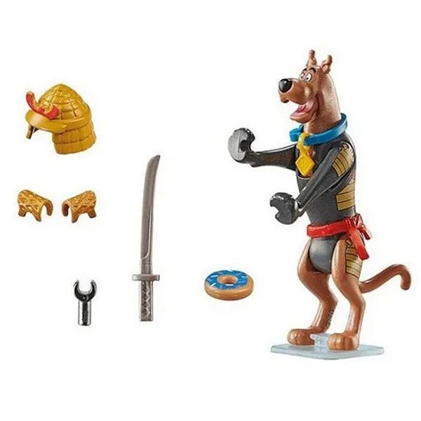 Playmobil Scooby-Doo Samurai Figura Colecionável 12Pçs- Sunny