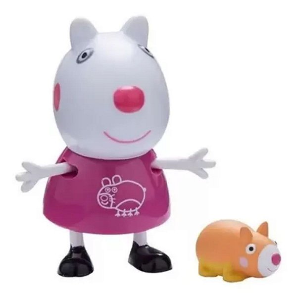 Peppa Pig - Amigos e Pets - Susie Ovelha e Hamster - Sunny