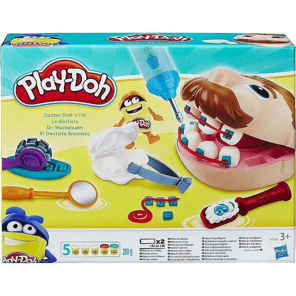 Play-Doh Massinha de Modelar Dentista Hasbro
