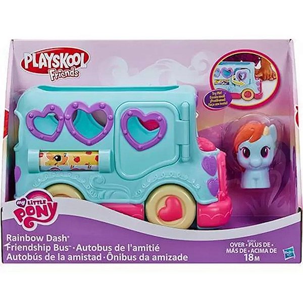 Conjunto My Little Pony Playskool Onibus - Hasbro