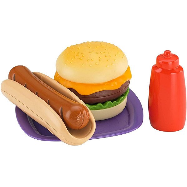 Fisher Price - Hambúrguer & Hotdog - Mattel