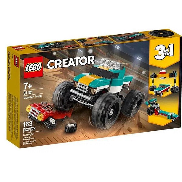 Lego Creator Monster Truck 163 Peças