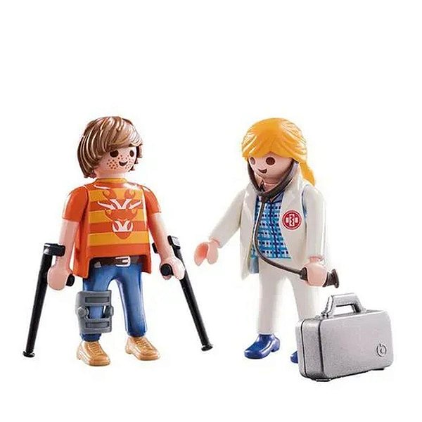 Playmobil - Médico e Paciente