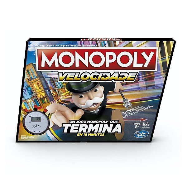Jogo Monopoly Velocidade - Hasbro