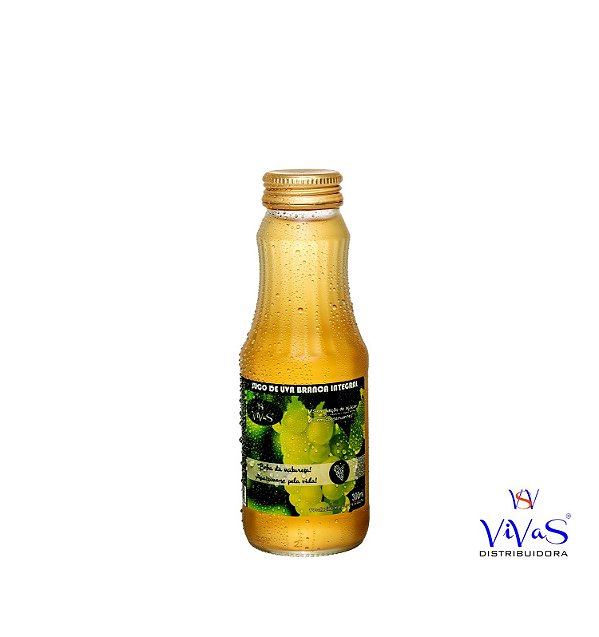 SUCO DE UVA BRANCA INTEGRAL-300ML