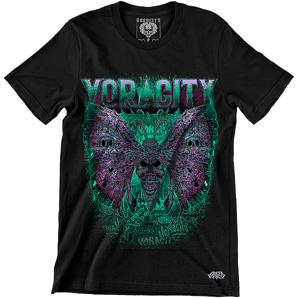 Camiseta Rock Voracity Mariposa
