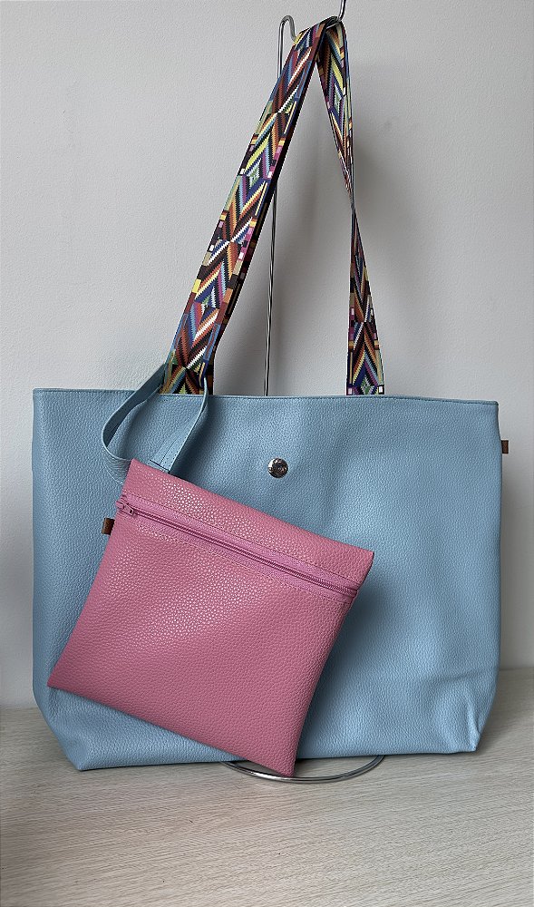 Bolsa Verão dupla face com necessarie