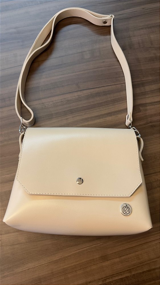 Bolsa Claudia Off White - Grande
