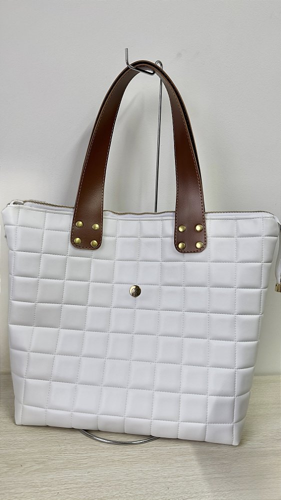 Bolsa Feminina Isabela na cor branca