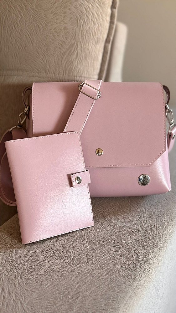 Combo - Bolsa Claudia G + Porta Documento / Passporte