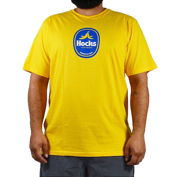 Camiseta Hocks Banana - Amarelo