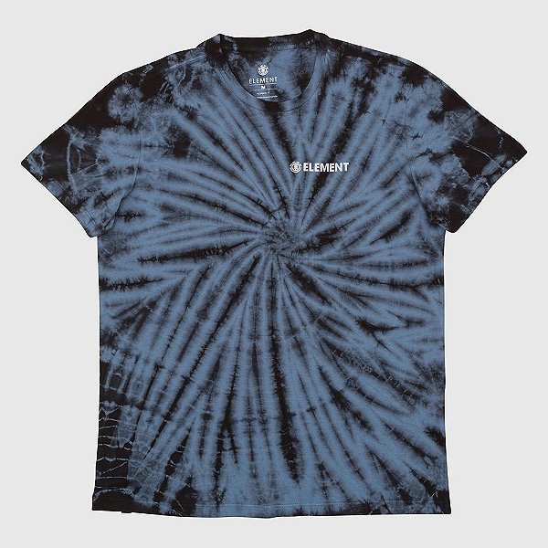 Camiseta Element Blazin Chest Curl - Azul (Tie Dye)