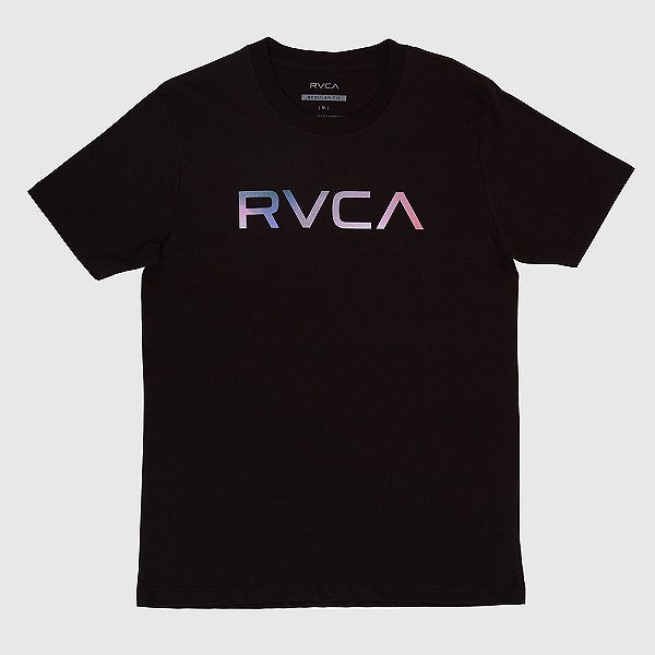 Camiseta RVCA Big Fills Preto