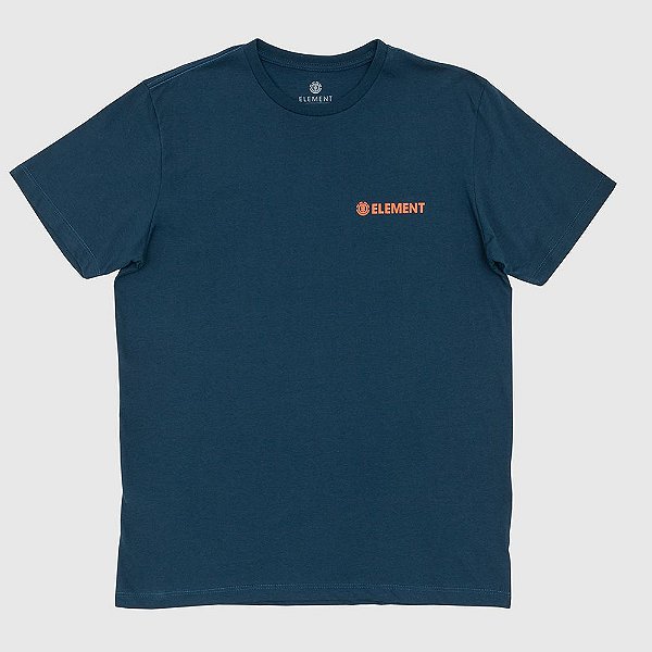 Camiseta Element Blazin Chest - Petróleo