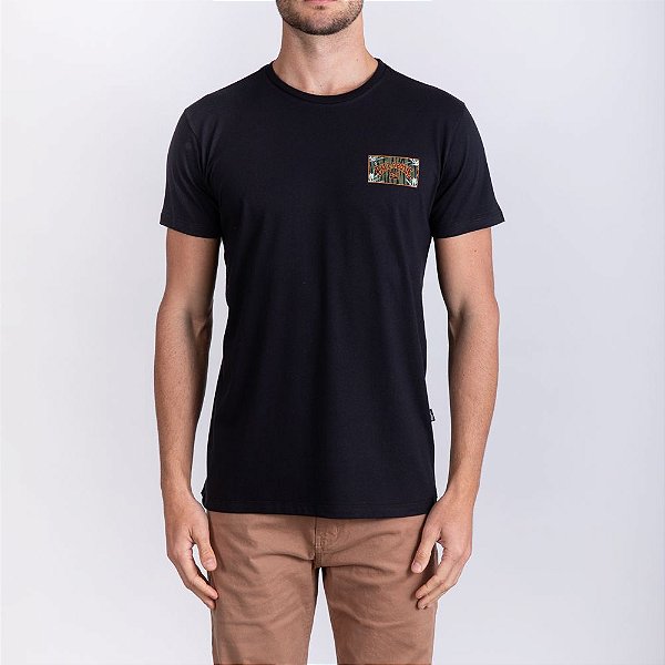 Camiseta Billabong Arch PS - Preto