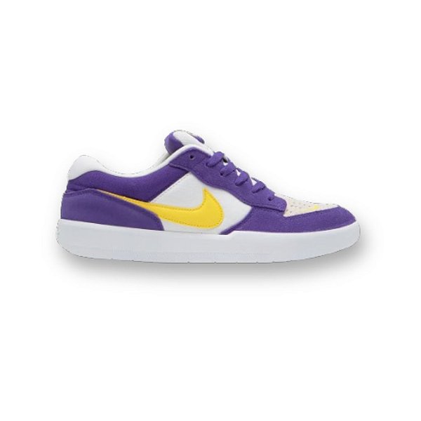 Tenis Nike SB Force 58 "Court Purple Amarillo White"