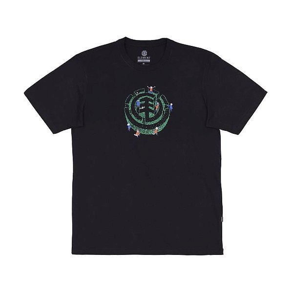 Camiseta Element Maze - Preto