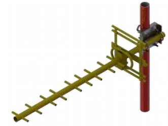 ANTENA YAGI 890 - 960 MHz 13,5 dBi 11 ELEMENTOS Y92514-11SG