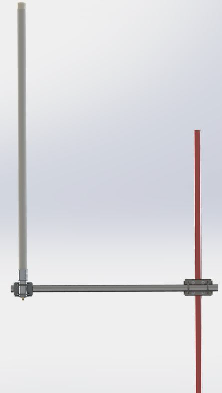 ANTENA OMNIDIRECIONAL 380 - 400 MHZ 6 dBi  OM38006