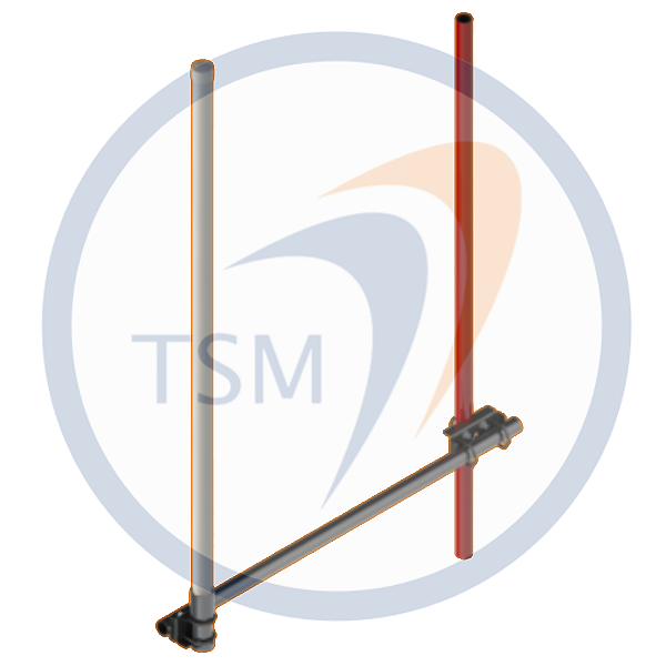 ANTENA OMNIDIRECIONAL 380 - 400 MHZ 6 dBi  OM38006