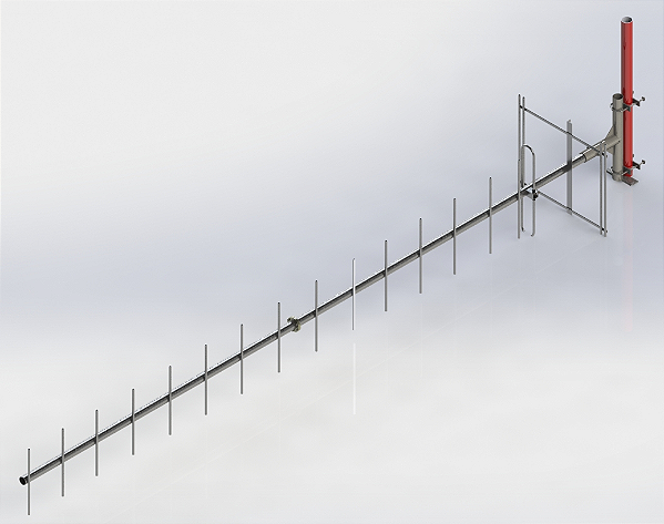 ANTENA YAGI 244 - 262MHz 15dBi  17  ELEMENTOS Y25015-17SG