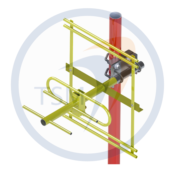 ANTENA YAGI 406 - 470 MHz 9,0 dBi 04 ELEMENTOS Y44009-04SG