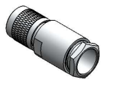 CONECTOR TNC MACHO RETO PRENSA CABO PARA CABO RG/RGC-213 - TM-10 AC019