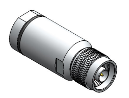 CONECTOR N 50 OHMS MACHO RETO CABO PRENSA CABO 1/2" RÍGIDO  KLM-44 -AC058