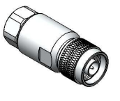 CONECTOR N MACHO RETO PRENSA CABO FLEXÍVEL 1/2"  CM-23 -AC062