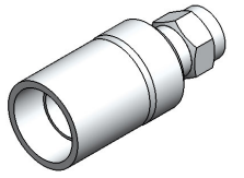 CONECTOR  SMA  MACHO  RETO CRIMPAGEM   PARA CABO RG/RGC-213 3157 -AC066