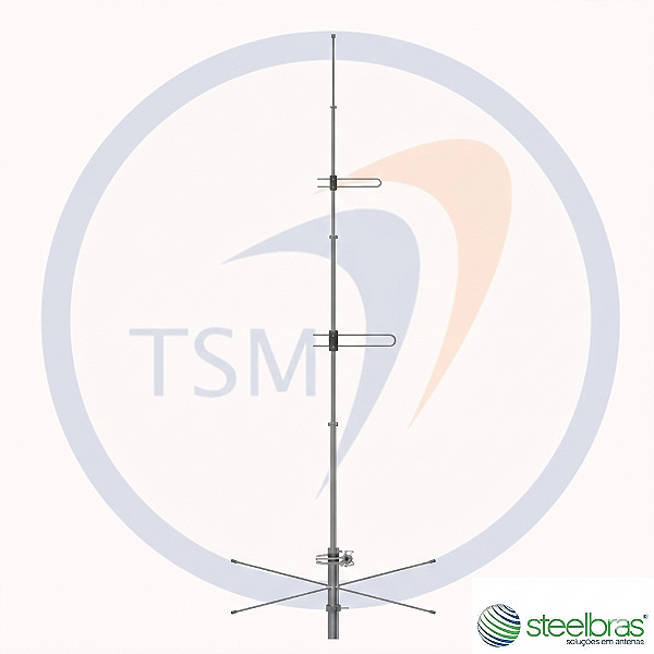 ANTENA BASE UHF 5/8 DE ONDA PLANO TERRA