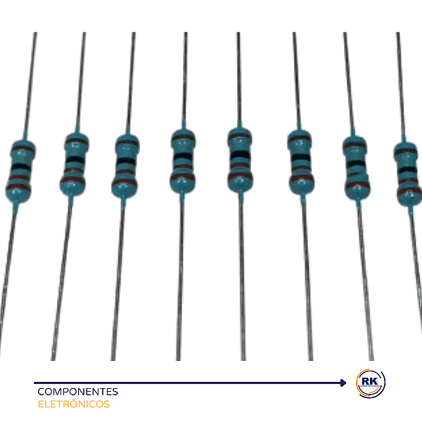 Resistor 2R2  1% 1/4W - 10 peças