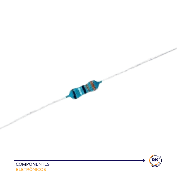 Resistor 3R3 Filme Metálico 1% 1/4w
