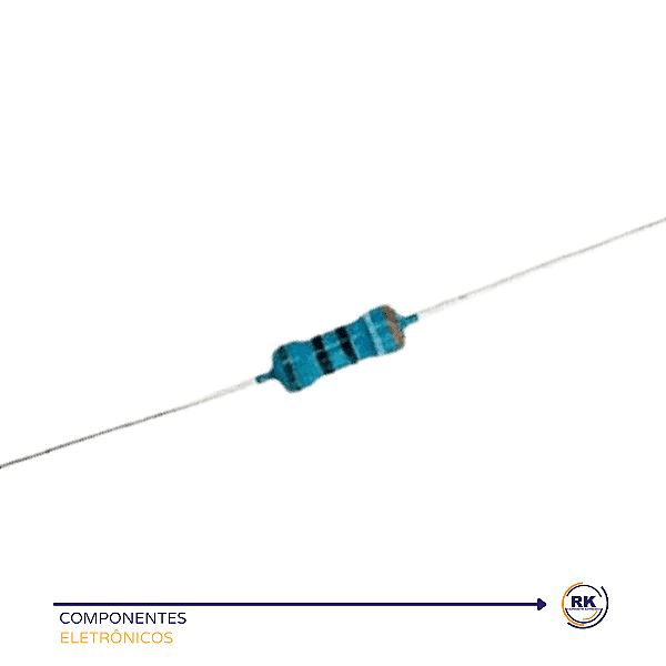 Resistor 390r filme metálico 1% 1/4W