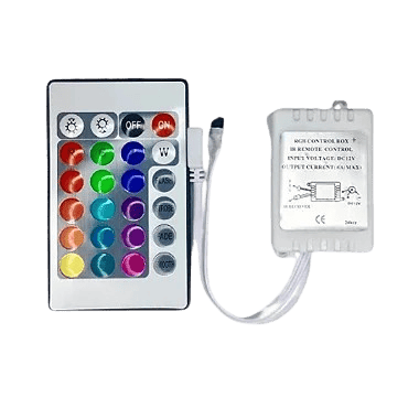 Controle Controlador e Receptor Para Fita De Led RGB
