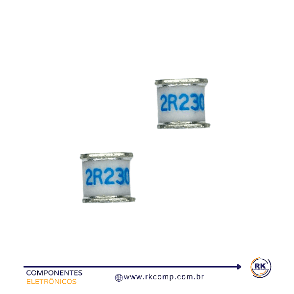 Centelhador a Gás - 2p-230v-5ka-5,5x4mm Smd GDTN2R5B-230