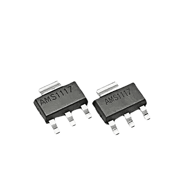 Regulador de Tensão Ams1117 3.3V Smd Sot-223 1.000 Peças