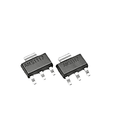 Regulador de Tensão Ams1117 3.3V Sot-223 Smd 100 Peças