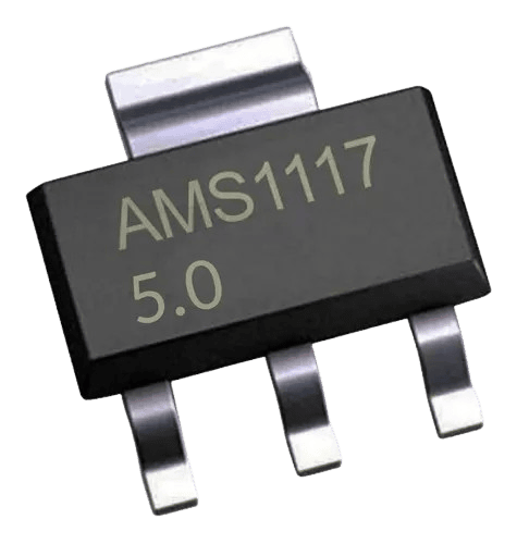 Regulador de Tensão Ams1117-5.0v Sot-223 Smd