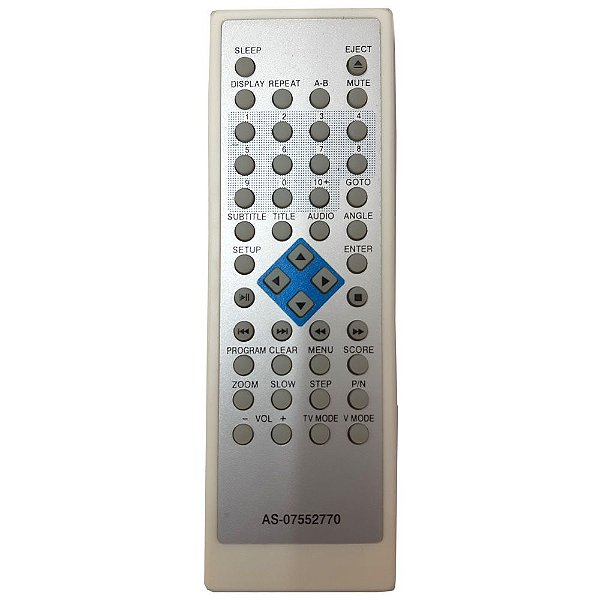 Controle Remoto Compatível com DVD Lenoxx AS-07552 - Hebrom Eletrônicos &  Informática