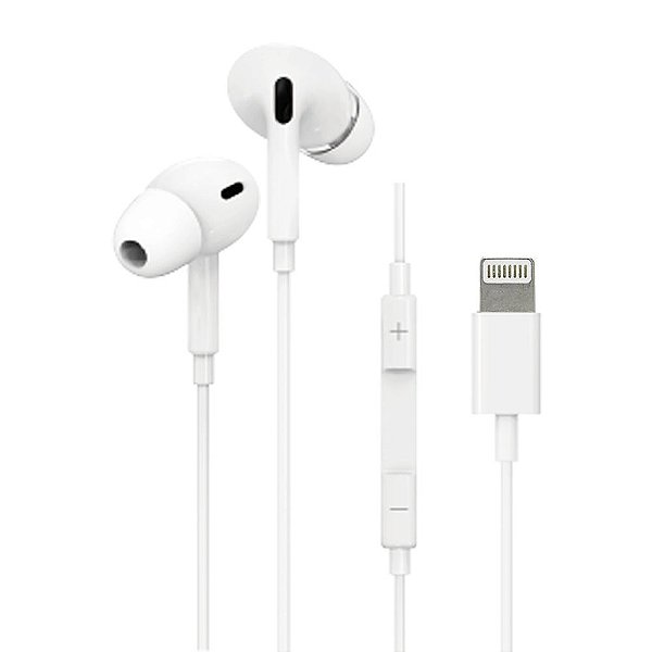 Fone de Ouvido Bluetooth 5.0 Com Fio Compatível com Iphone IOS - Hebrom  Eletrônicos & Informática