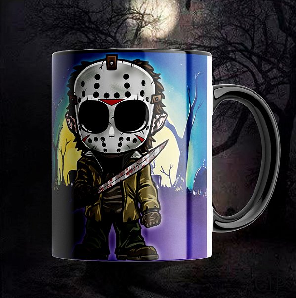 Caneca Personalizada Halloween - Jason