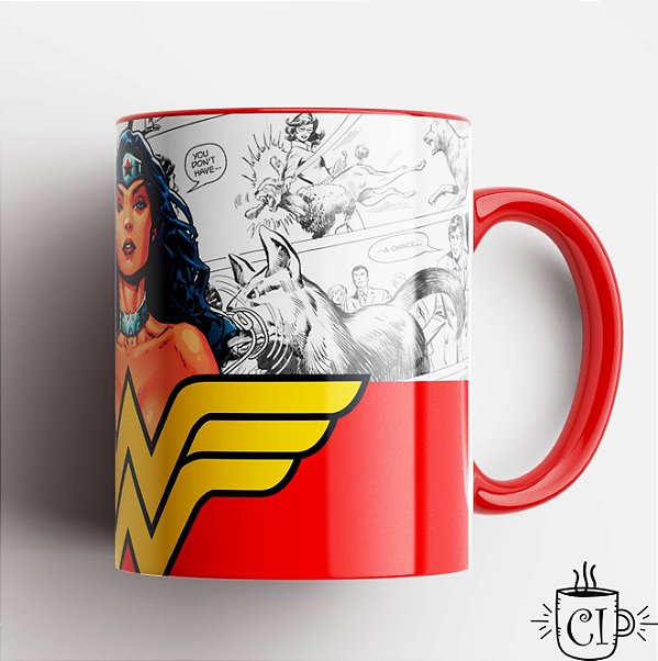 Caneca Personalizada Mulher Maravilha