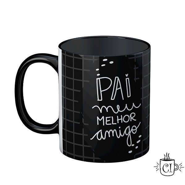 Caneca Personalizada Dia dos Pais - Pai meu melhor Amigo